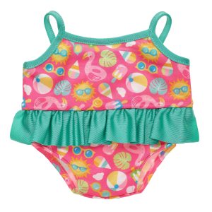 BUILD-A-BEAR Clothes summer icon print swimsuit