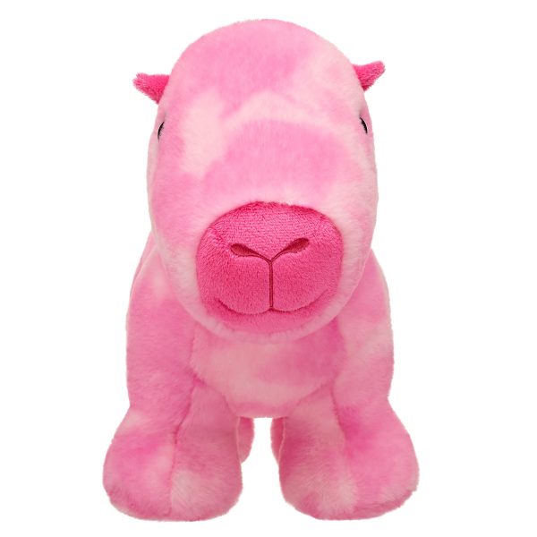 BUILD-A-BEAR plush toy pink tie dye capybara 28 cm - Image 2