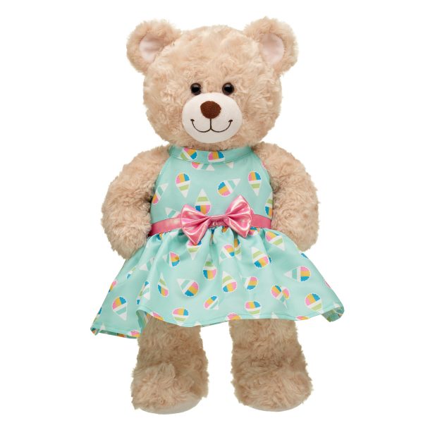 BUILD-A-BEAR Clothes snow cone print halter dress - Image 2