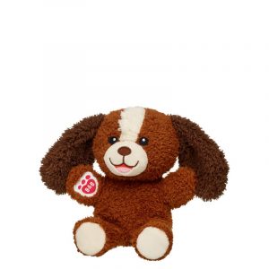 BUILD-A-BEAR Mini Beans pehmolelu leikkisä koiranpentu, 18 cm