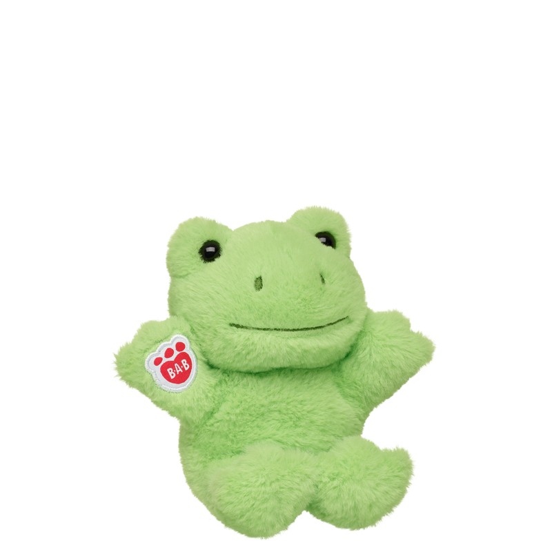 BUILD-A-BEAR Mini Beans pehmolelu vihreä sammakko, 18 cm