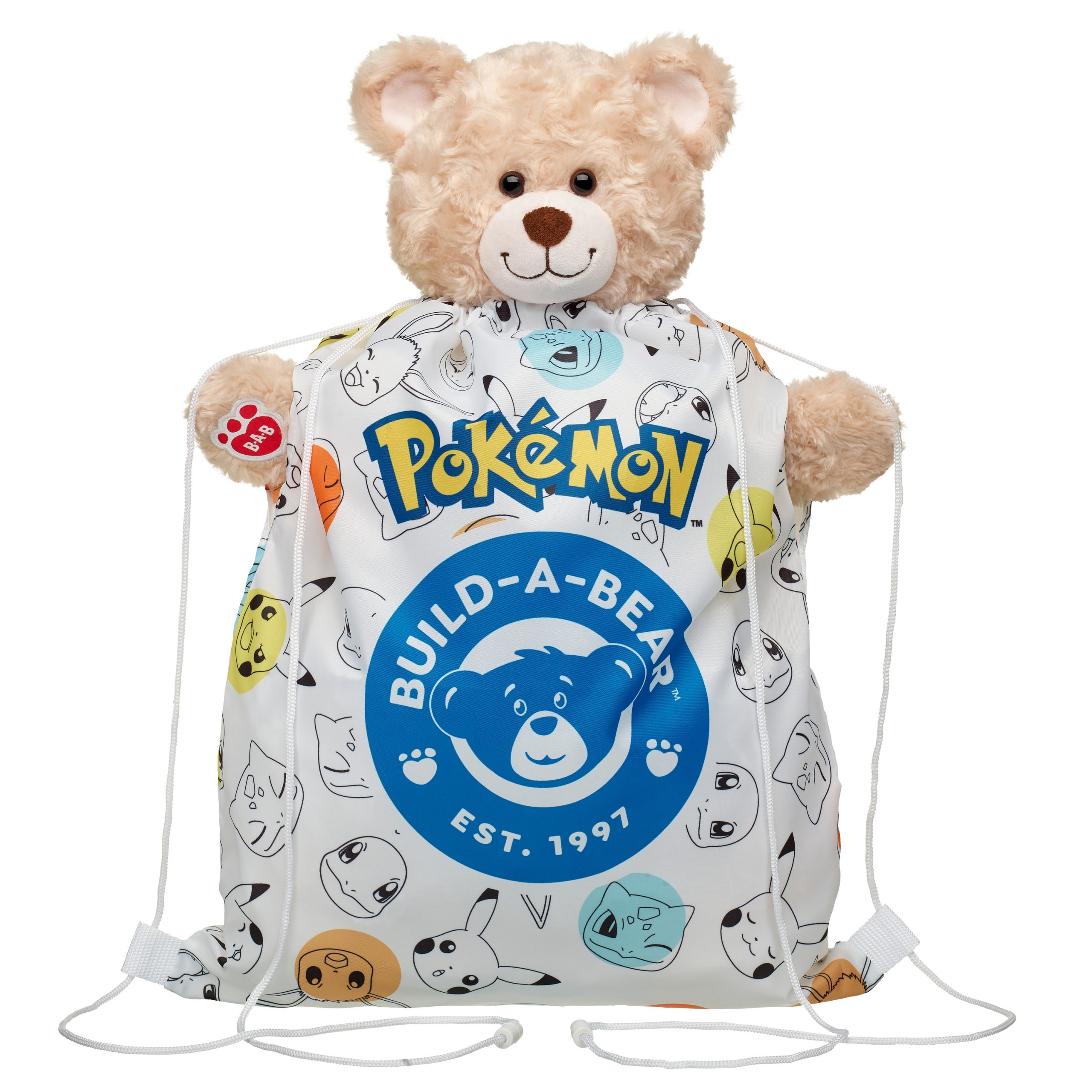 BUILD-A-BEAR POKEMON Asusteet Kassi nallen kuljettamiseen - Image 2