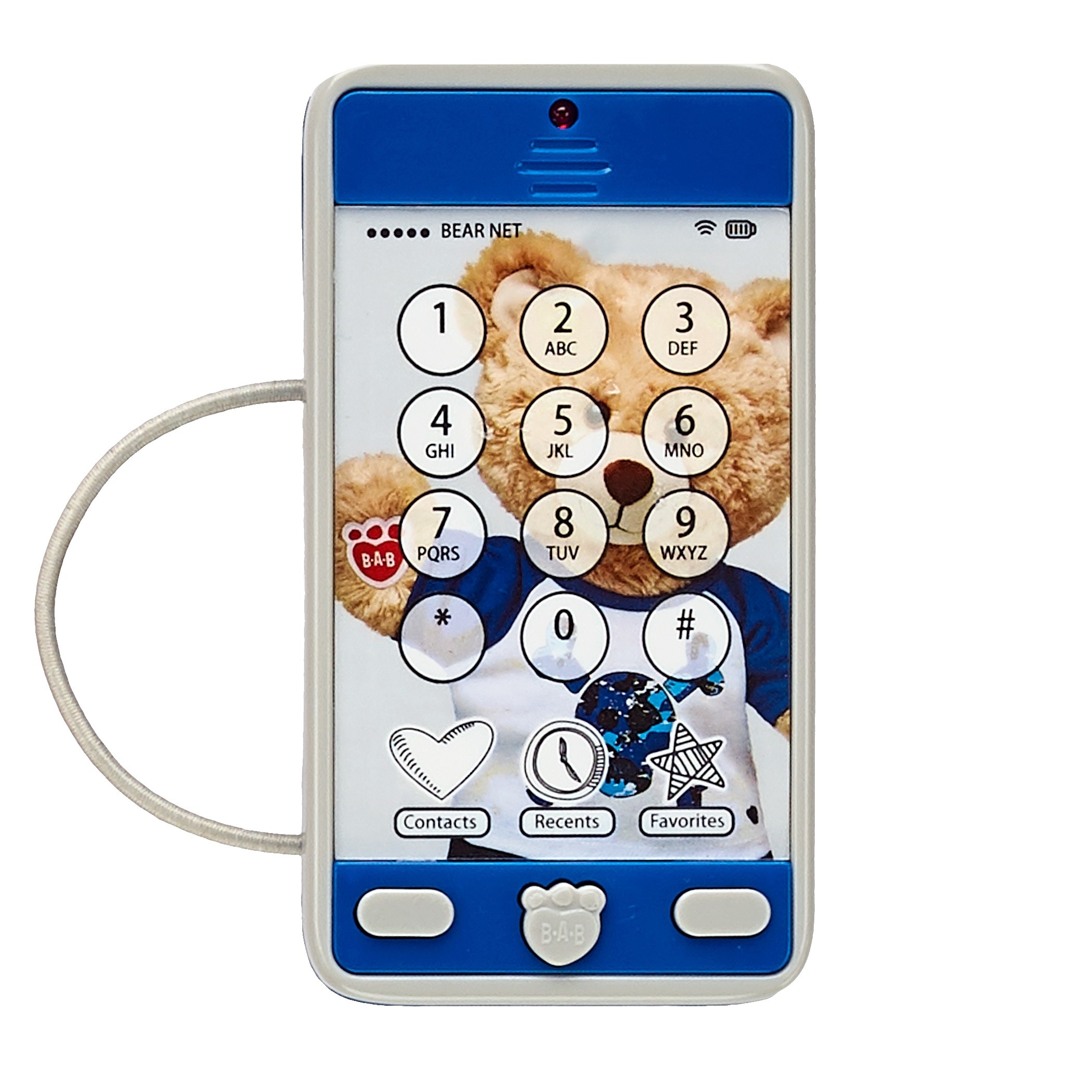 BUILD-A-BEAR Accessories blue smartphone