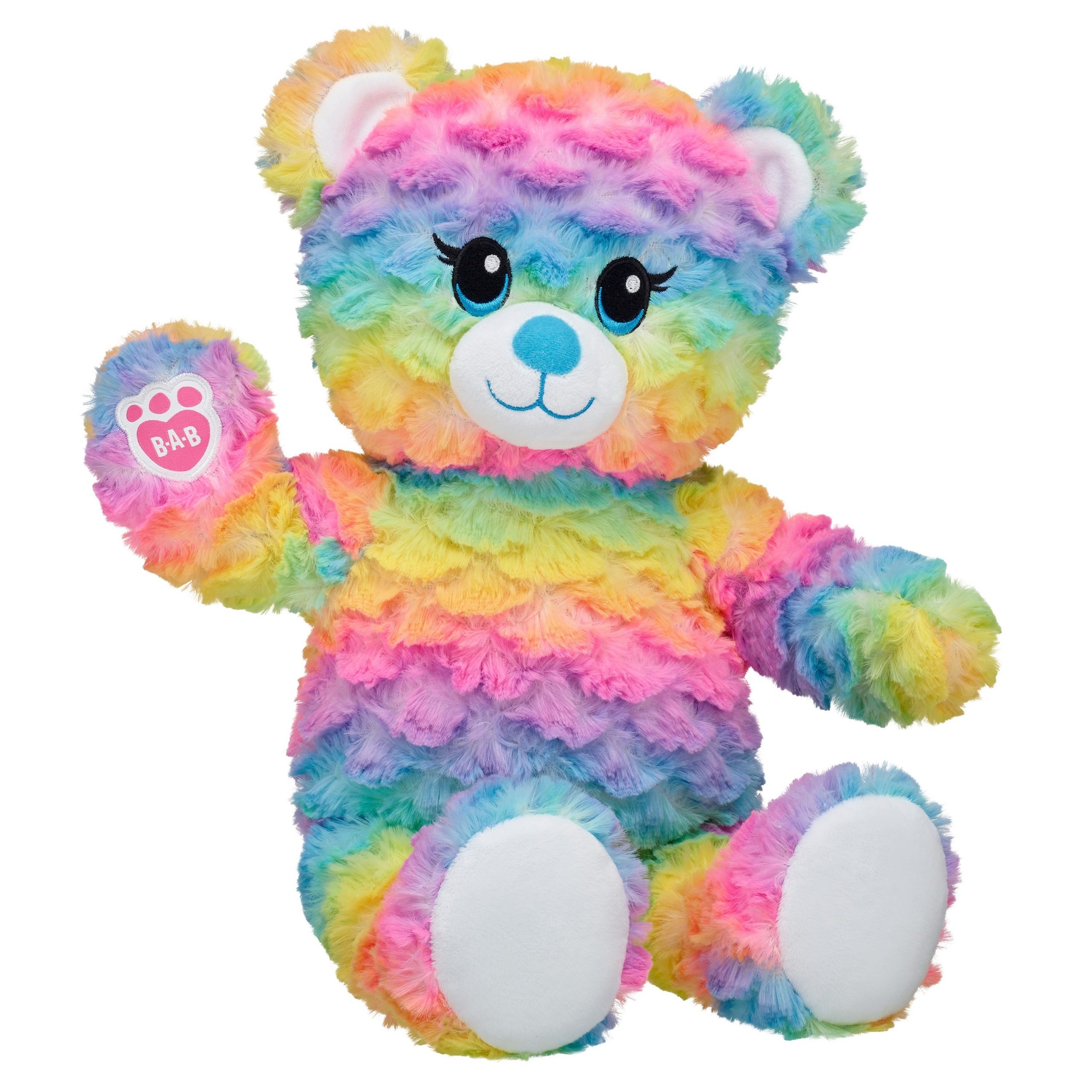 BUILD-A-BEAR RAINBOW Pehmonalle, 40 cm
