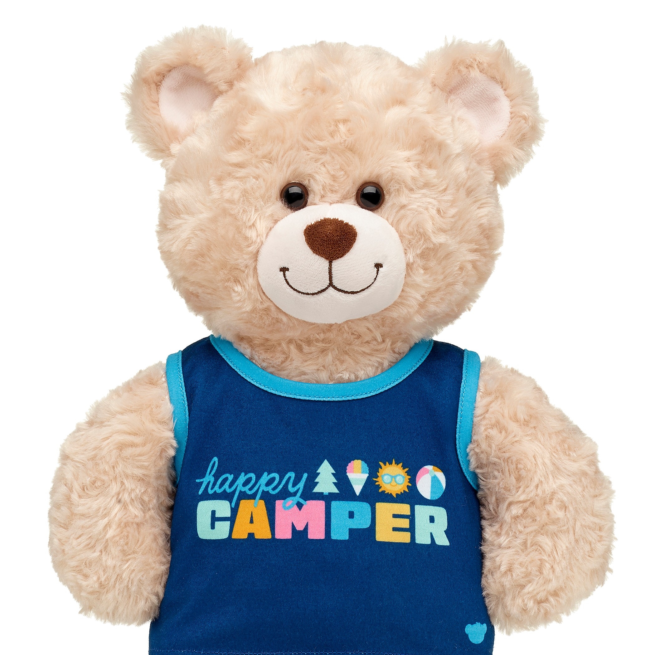 BUILD-A-BEAR Clothes happy camper blue tank - Image 2