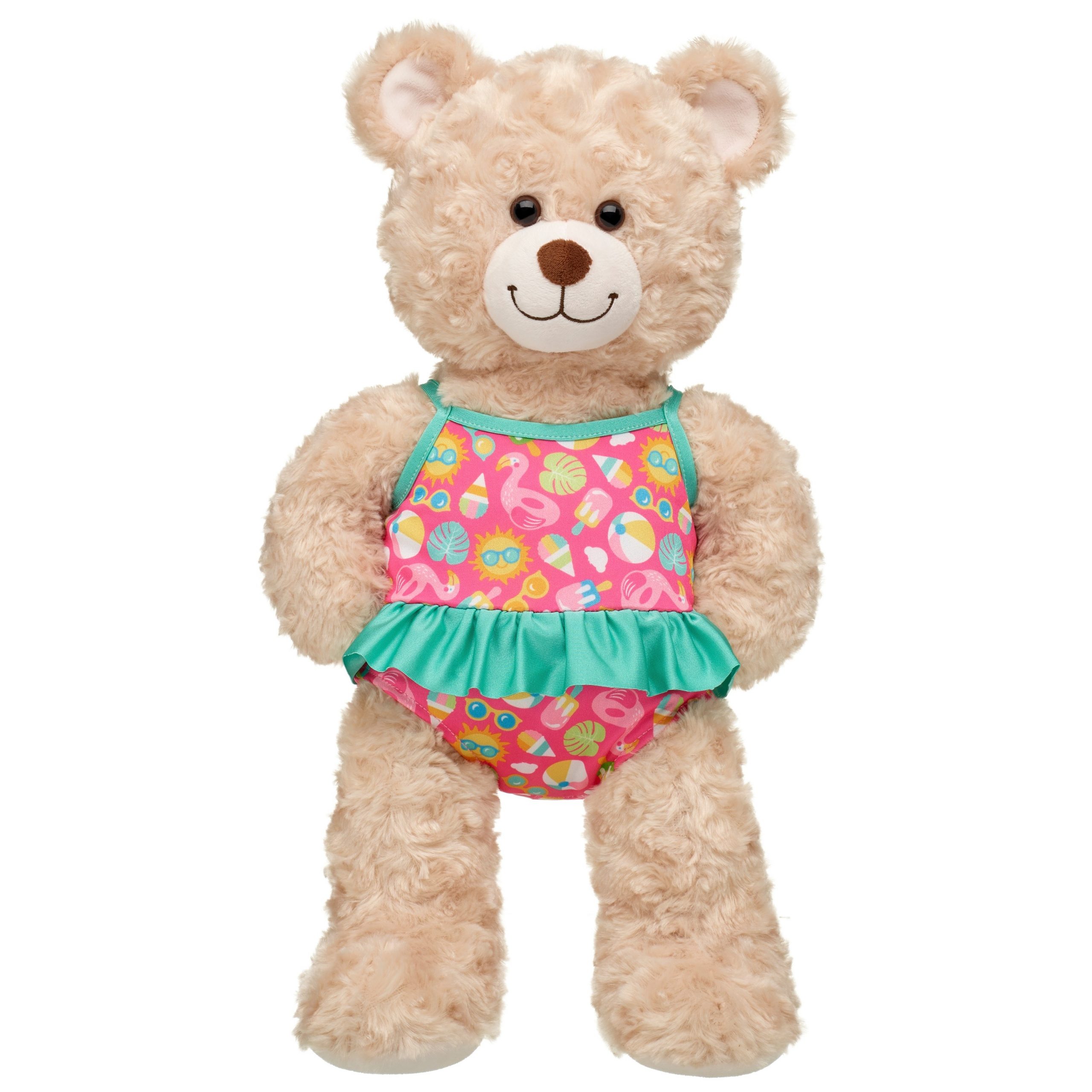BUILD-A-BEAR Clothes summer icon print swimsuit - Image 2