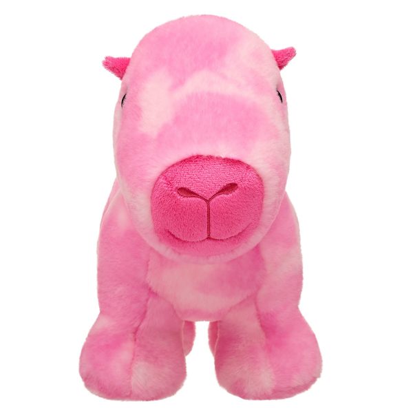 BUILD-A-BEAR plush toy pink tie dye capybara 28 cm - Image 2