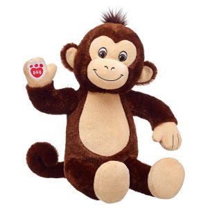 BUILD-A-BEAR Pehmolelu hymyilevä apina, 45 cm