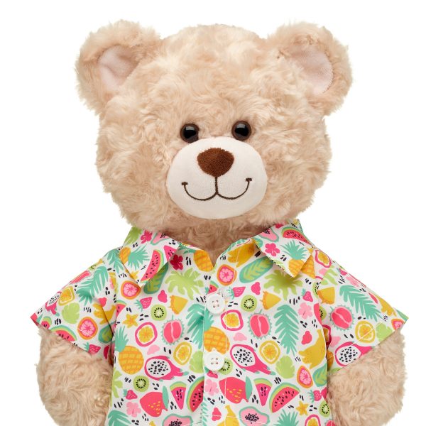 BUILD-A-BEAR Clothes fruit print button down - Image 2