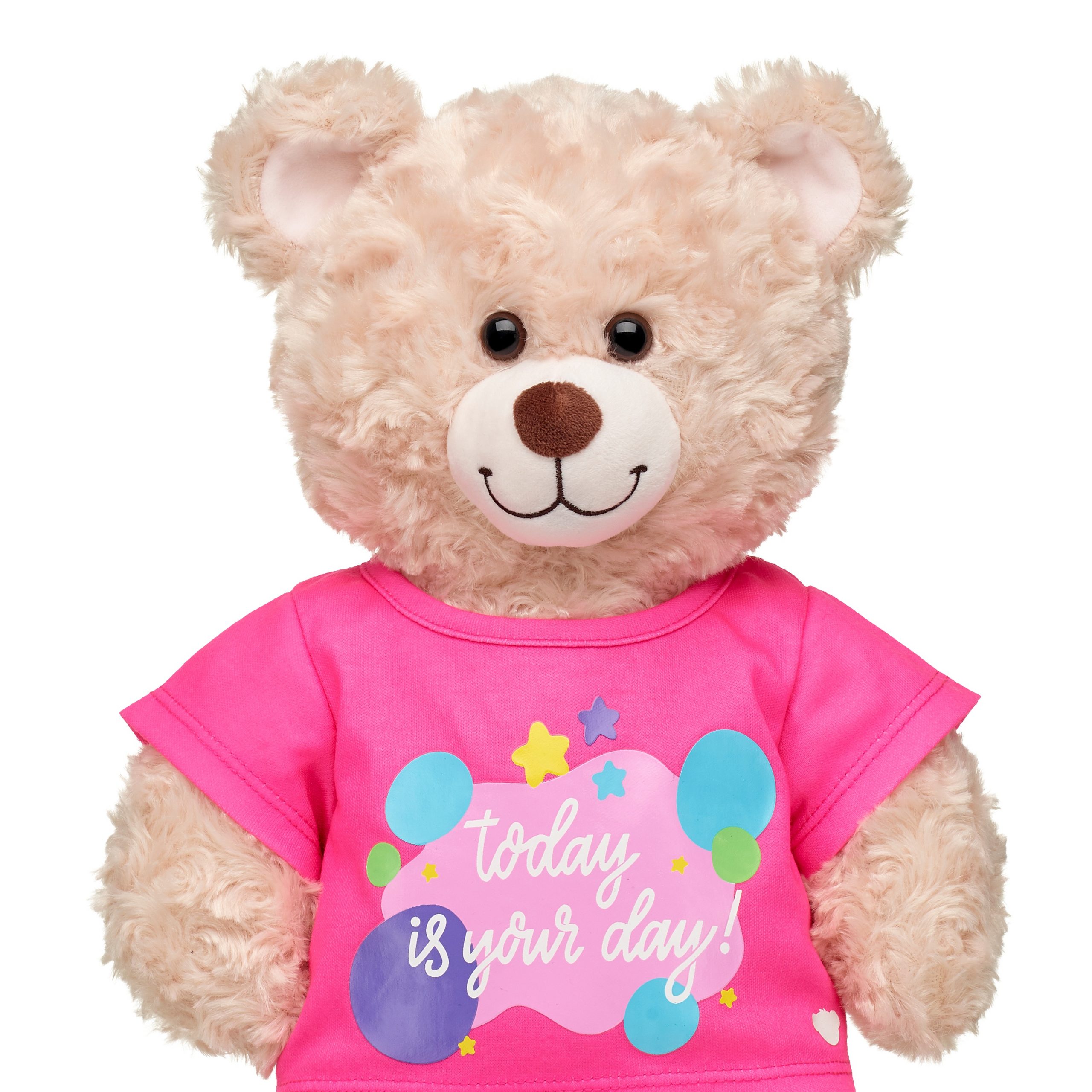 BUILD-A-BEAR Clothes rainbow pink T-shirt - Image 2