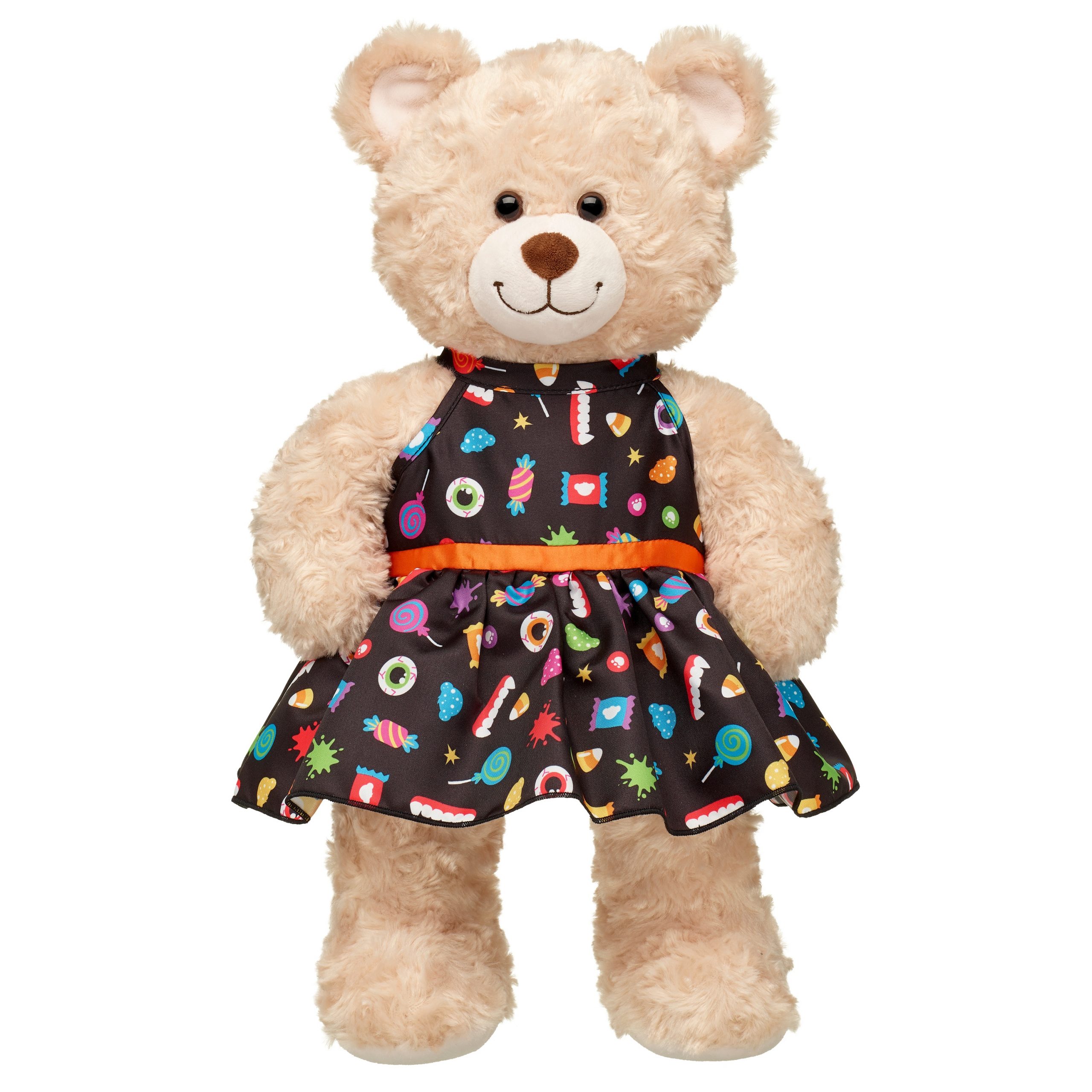 BUILD-A-BEAR Vaatteet Halloween-mekko karkkikuviolla - Image 2