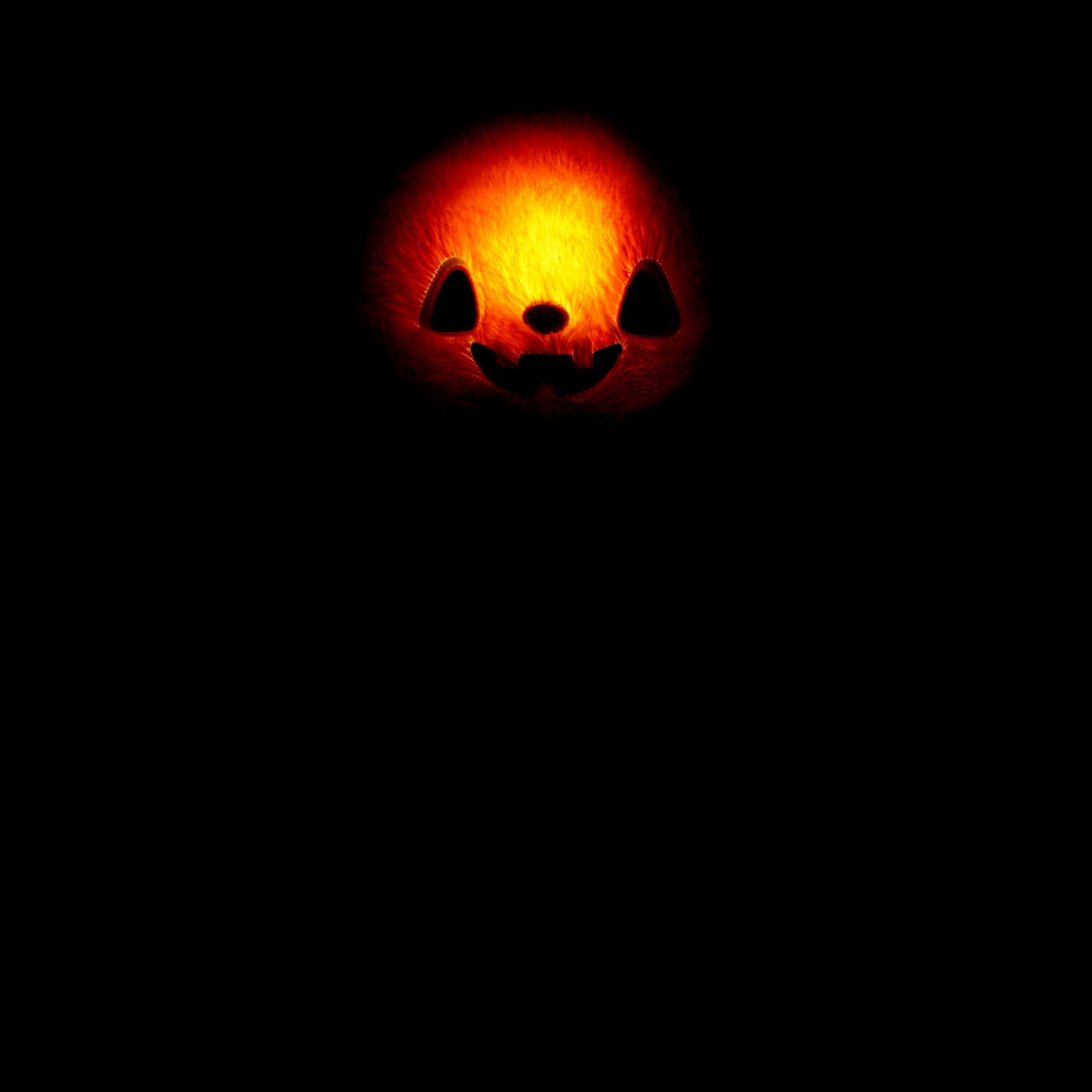 BUILD-A-BEAR plush toy light up pumpkin bear plush 40 cm - Image 3