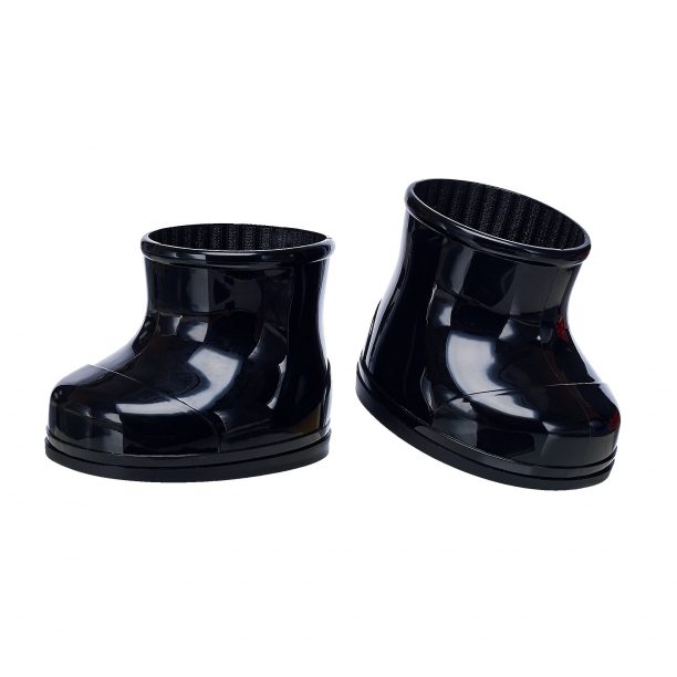 BUILD-A-BEAR Footwear black rubber boots