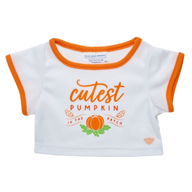 BUILD-A-BEAR Clothes cutest pumpkin T-shirt