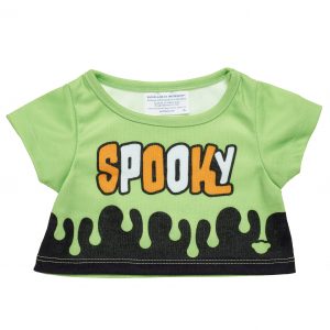 BUILD-A-BEAR Clothes spooky slime T-shirt