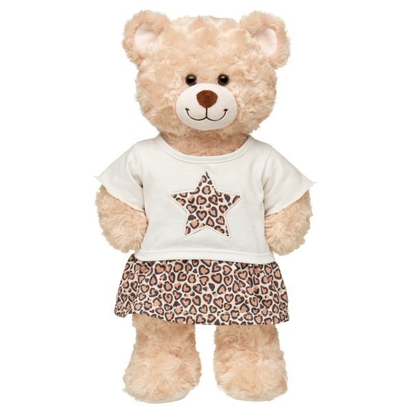 BUILD-A-BEAR Vaatteet hamesetti, leopardikuosi - Image 2