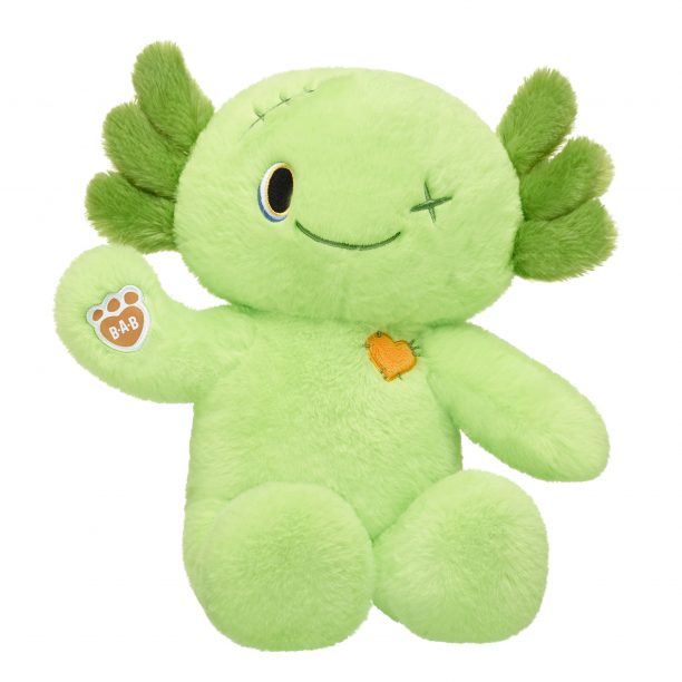 BUILD-A-BEAR Pehmoaksolotli zombie, 40 cm