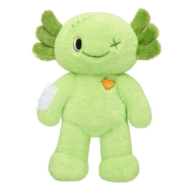 BUILD-A-BEAR Pehmoaksolotli zombie, 40 cm - Image 3
