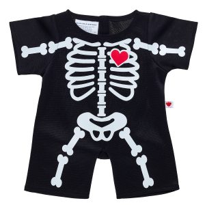 BUILD-A-BEAR Vaatteet luurankoasu, musta