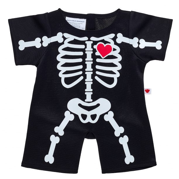 BUILD-A-BEAR Vaatteet luurankoasu, musta