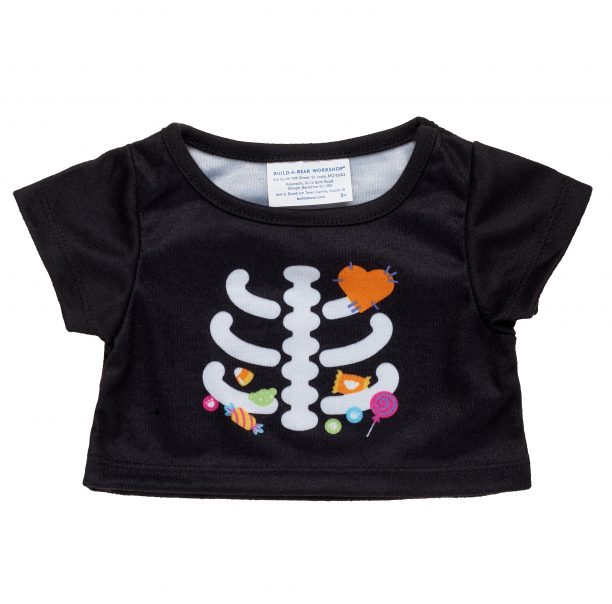 BUILD-A-BEAR Vaatteet t-paita luurankokarkki