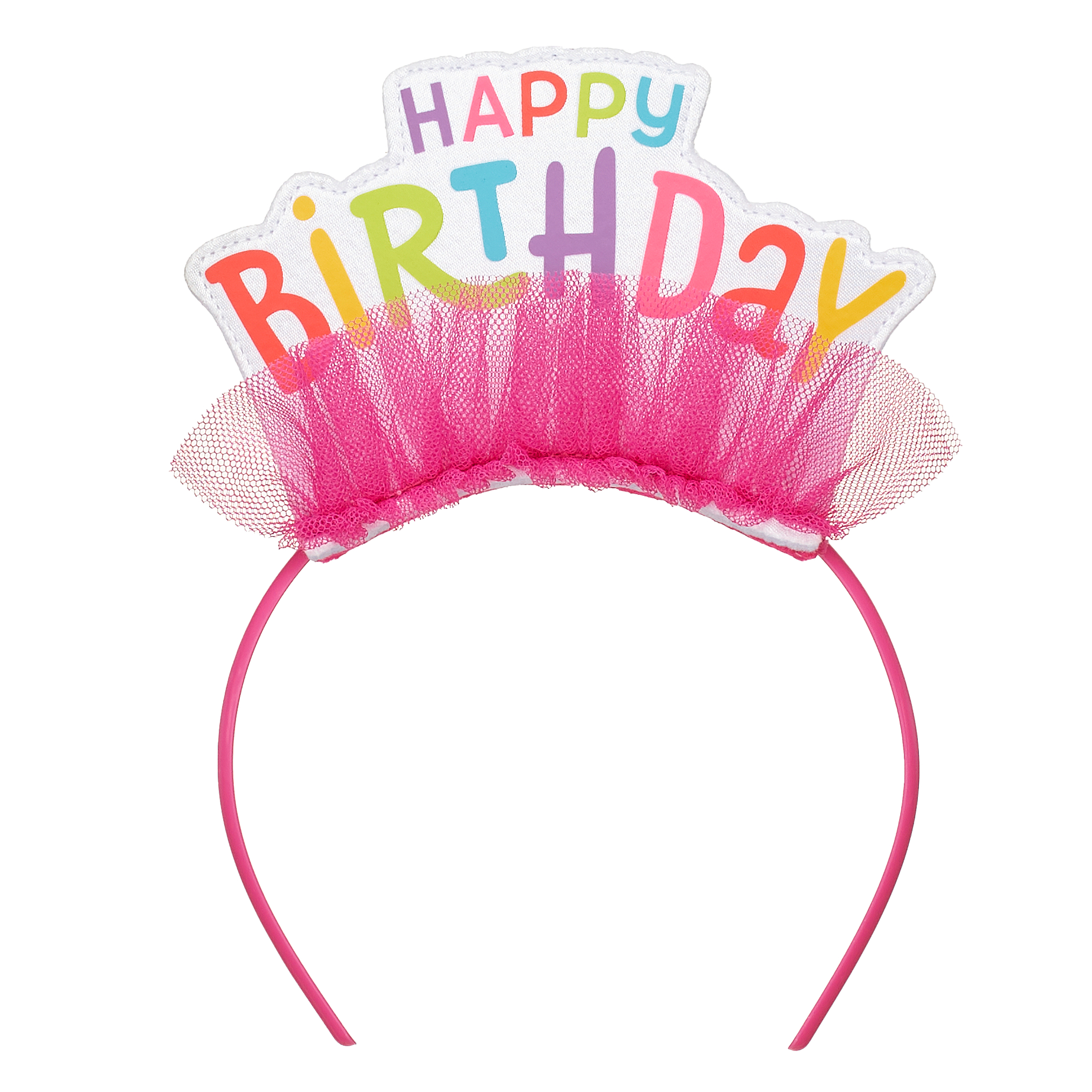 BUILD-A-BEAR Accessories pink birthday headband