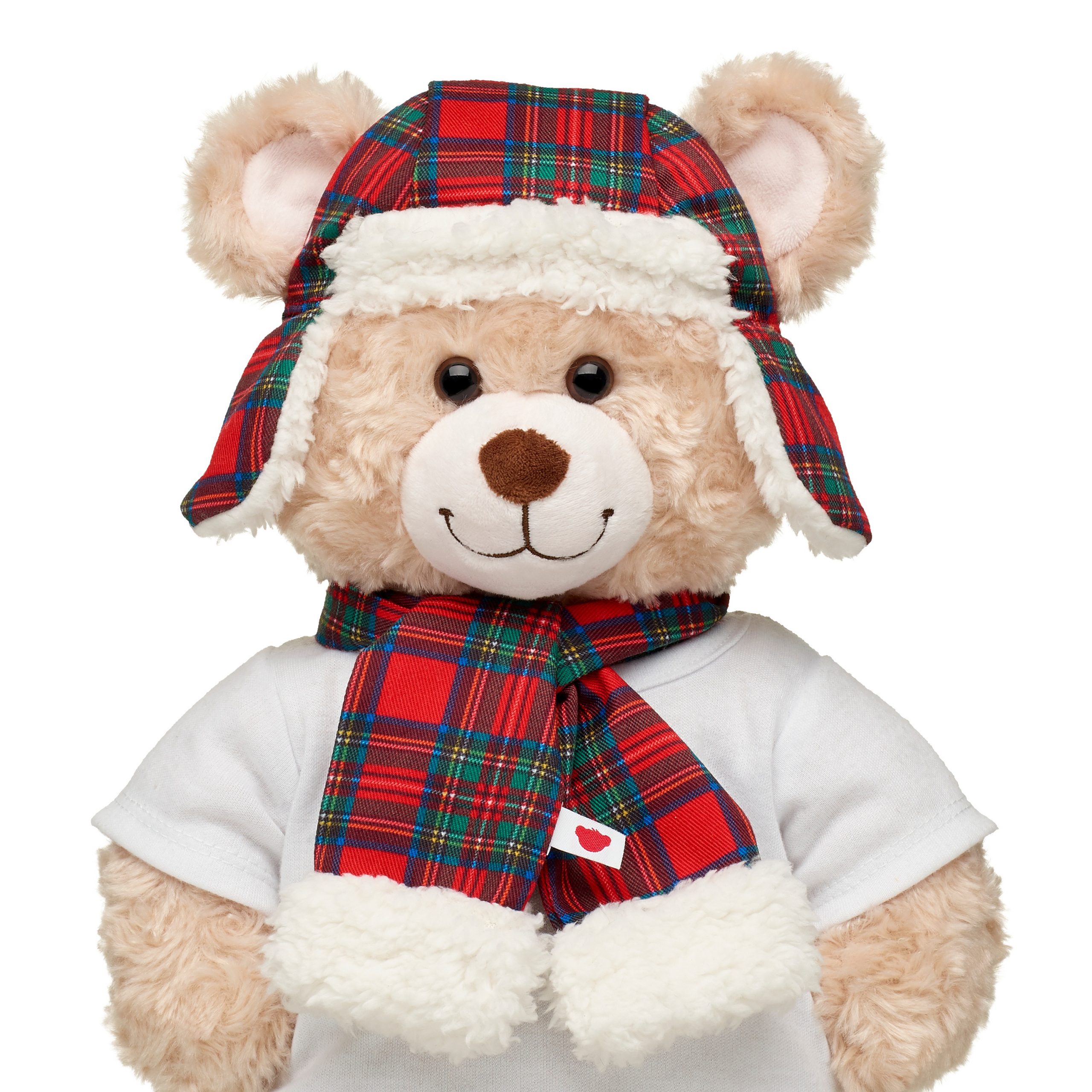 BUILD-A-BEAR Asusteet hattu ja huivi skottiruudulliset - Image 2