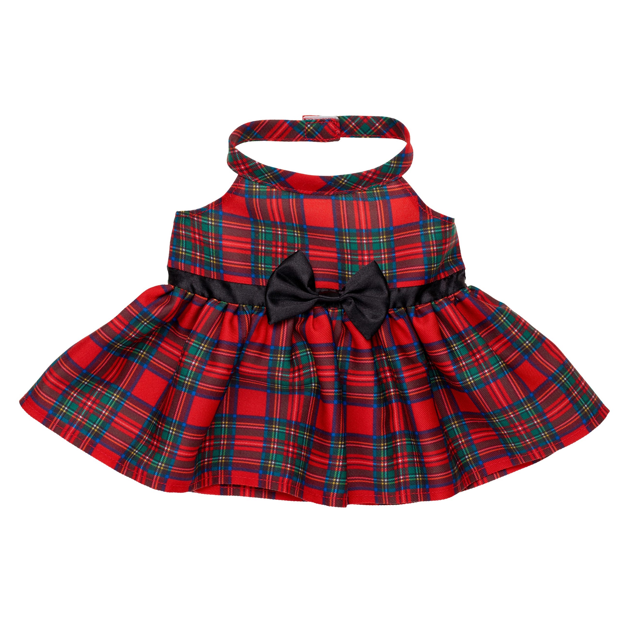 BUILD-A-BEAR Clothes holidya tartan dress