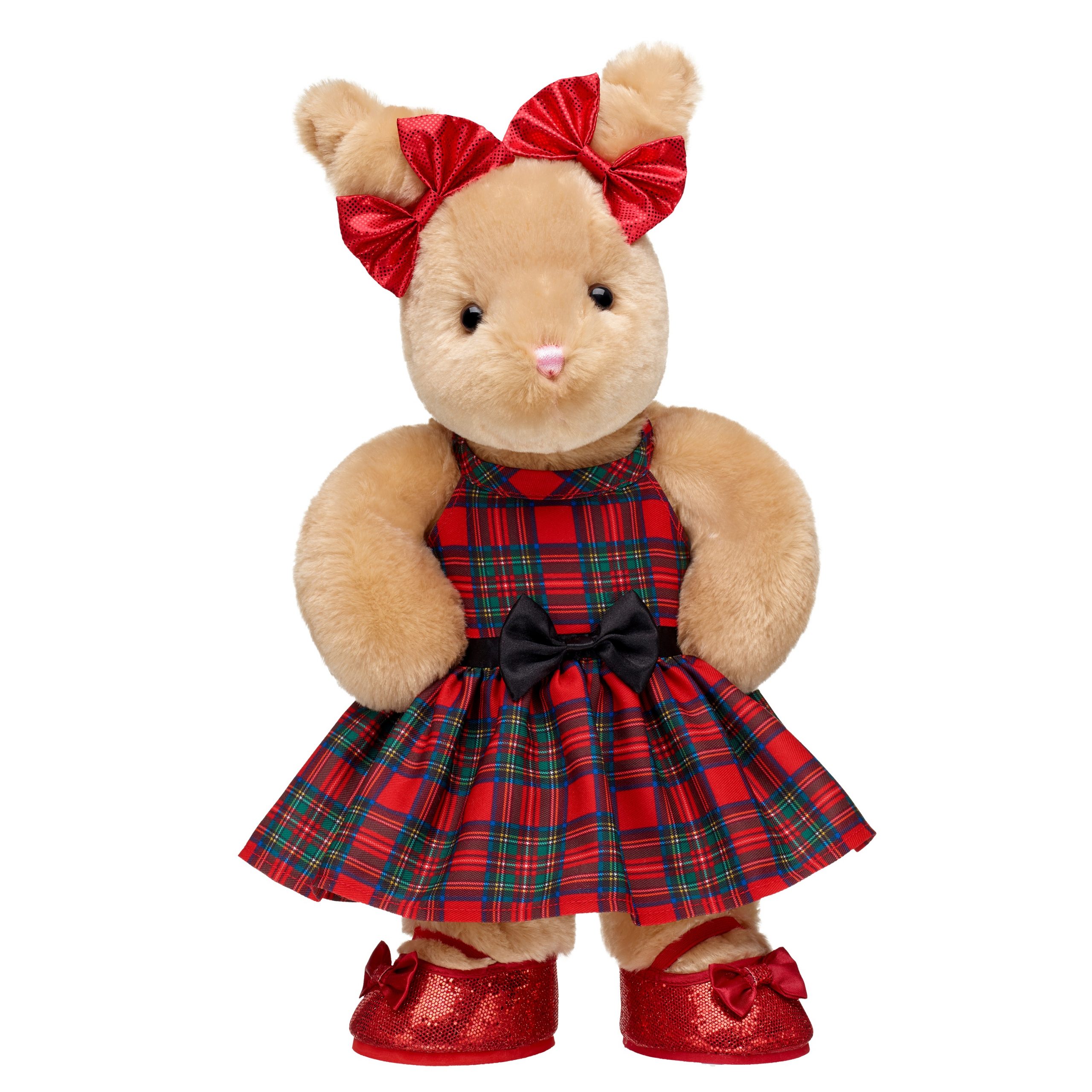 BUILD-A-BEAR Clothes holidya tartan dress - Image 3