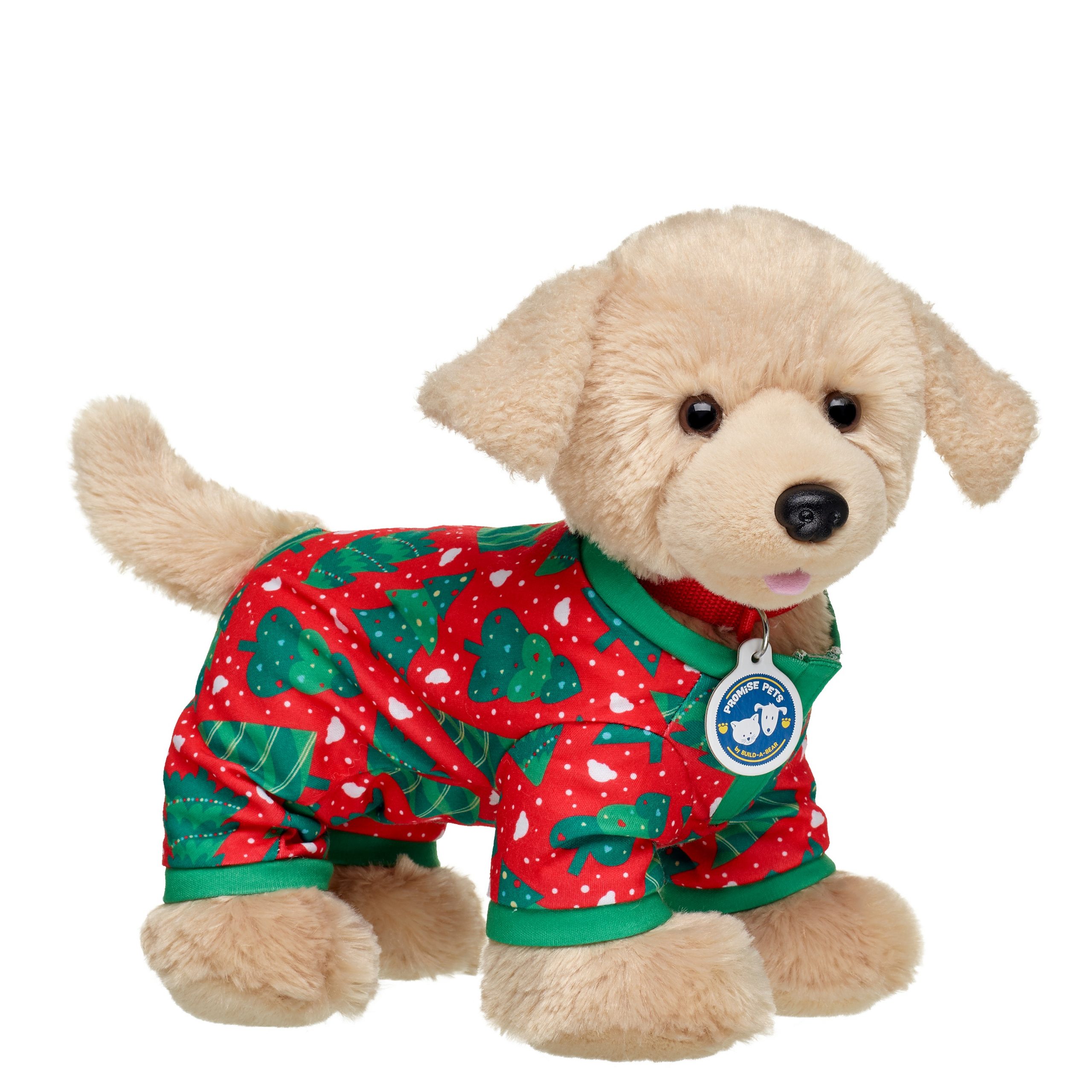 BUILD-A-BEAR Vaatteet Merry Mission puupyjama, punainen - Image 3