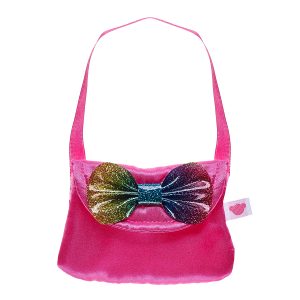 BUILD-A-BEAR Asusteet kimallekäsilaukku, sateenkaaren värinen