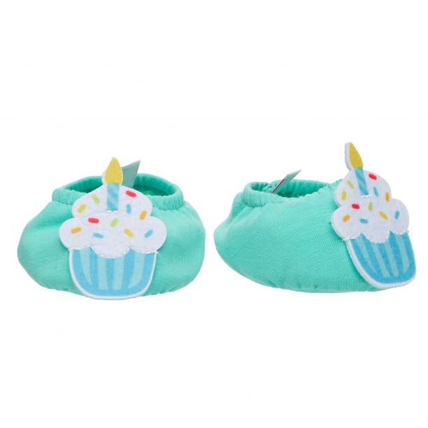 BUILD-A-BEAR Footwear birthday cake slippers