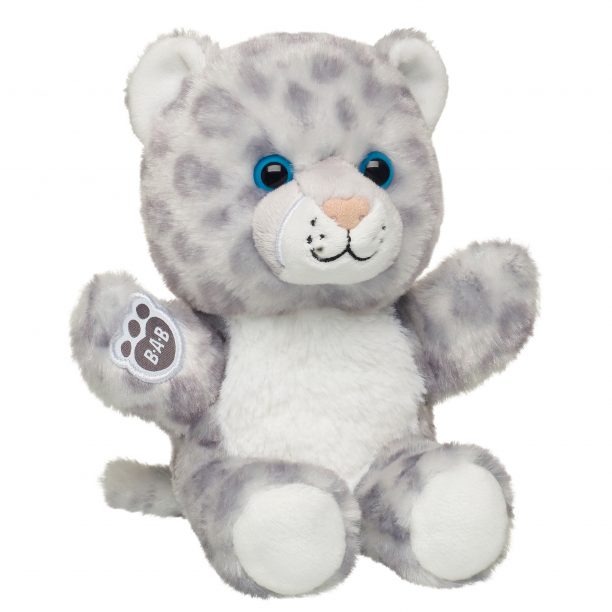 BUILD-A-BEAR Mini Beans® plush toy snow leopard plush