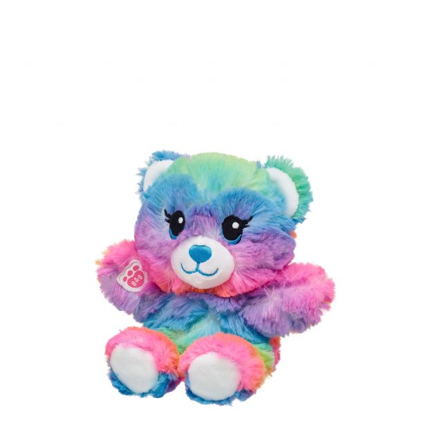 BUILD-A-BEAR Mini Beans® pehmojuhlanalle, sateenkaaren värinen
