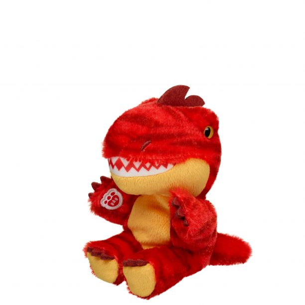 BUILD-A-BEAR Mini Beans® pehmoraptori, punainen