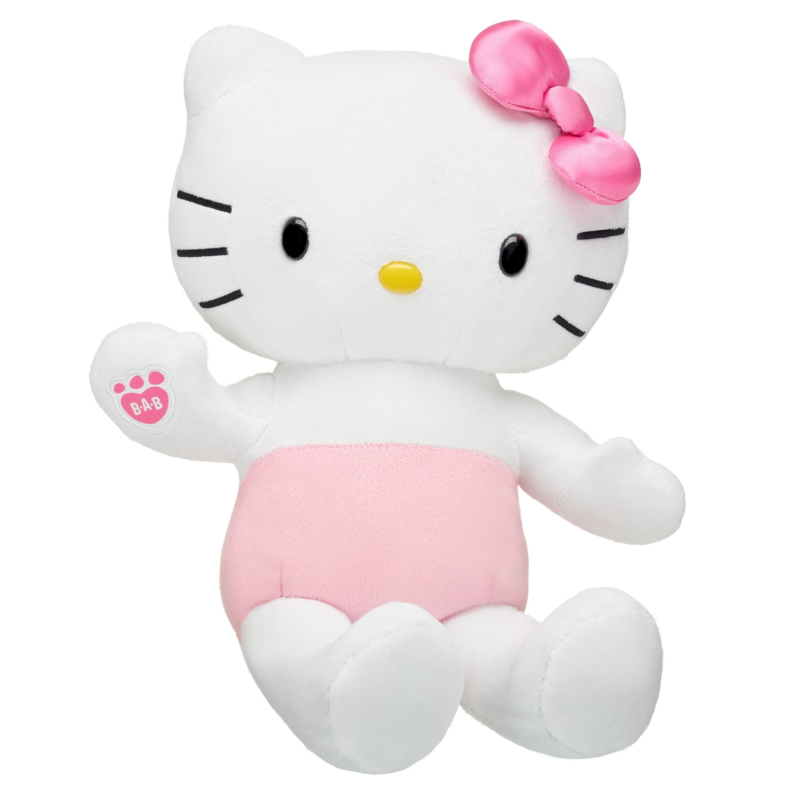 BUILD-A-BEAR HELLO KITTY plush toy pink bow 43 cm - Image 2
