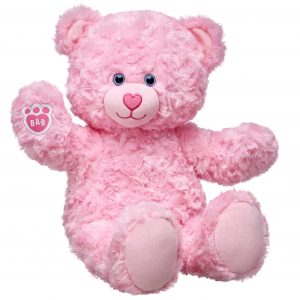 BUILD-A-BEAR Pehmonalle, vaaleanpunainen, 40 cm