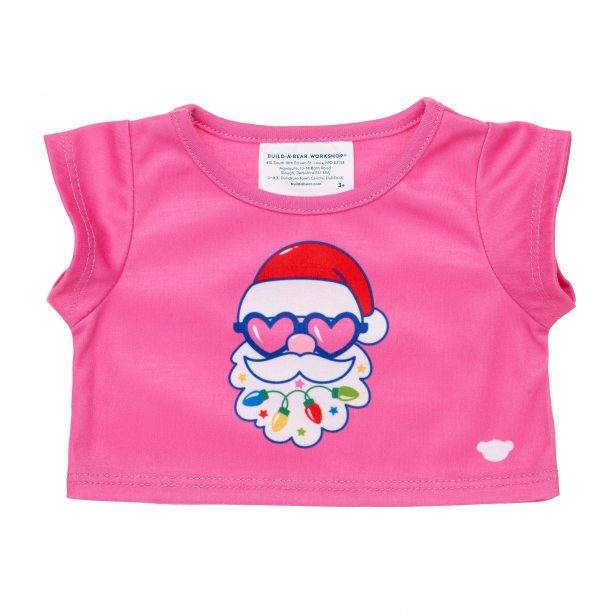 BUILD-A-BEAR Vaatteet t-paita Joulupukin parta