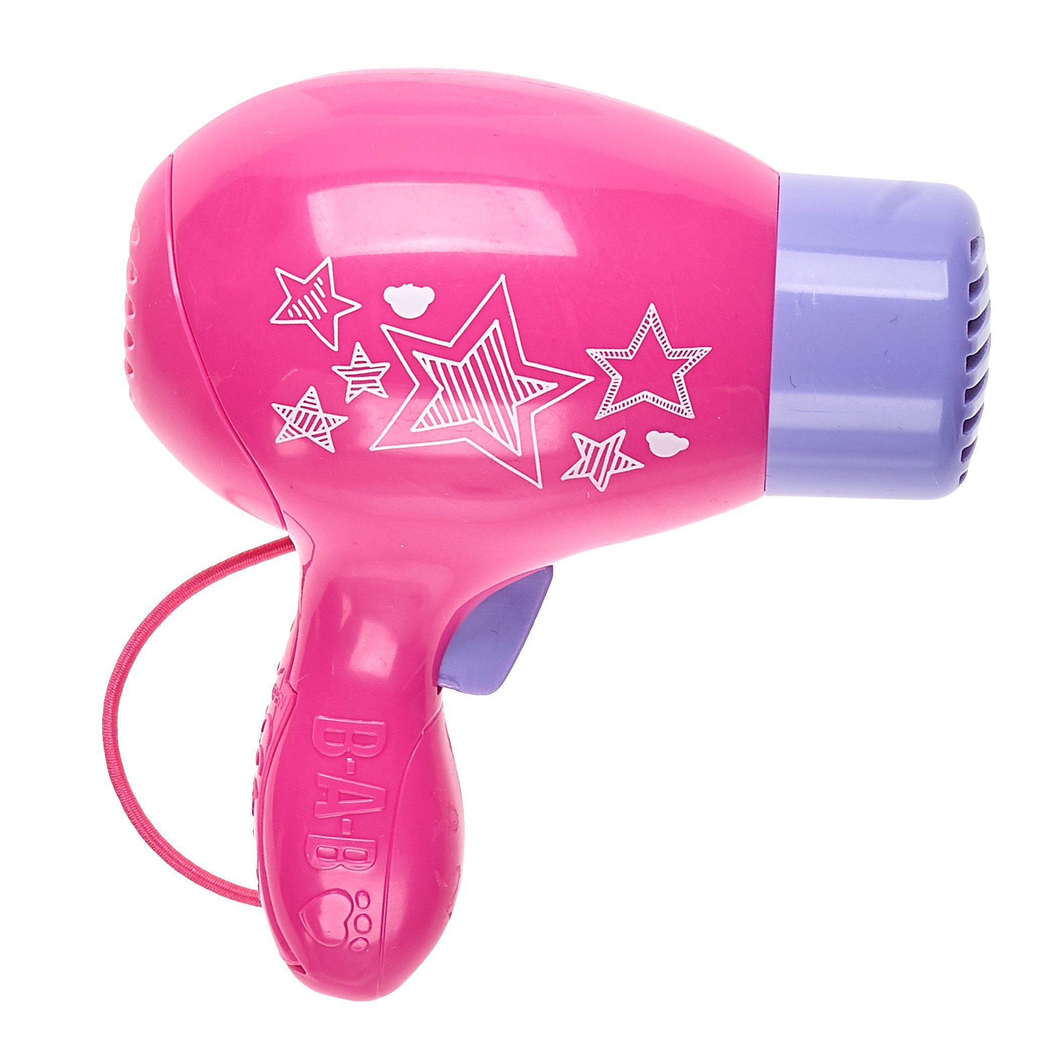 BUILD-A-BEAR accessory pink toy hair dryer