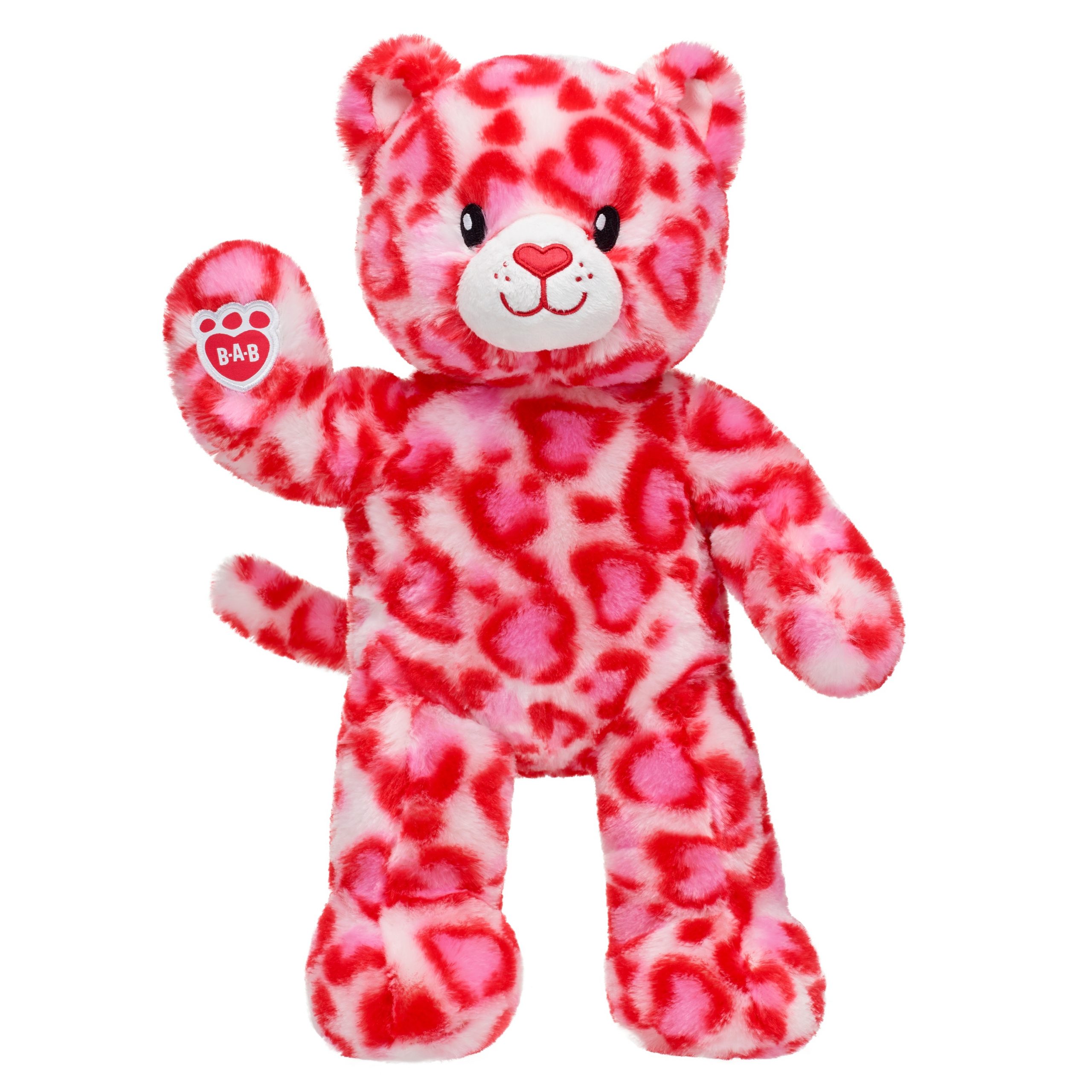 BUILD-A-BEAR Pehmoleopardi Wild hearts, 40 cm