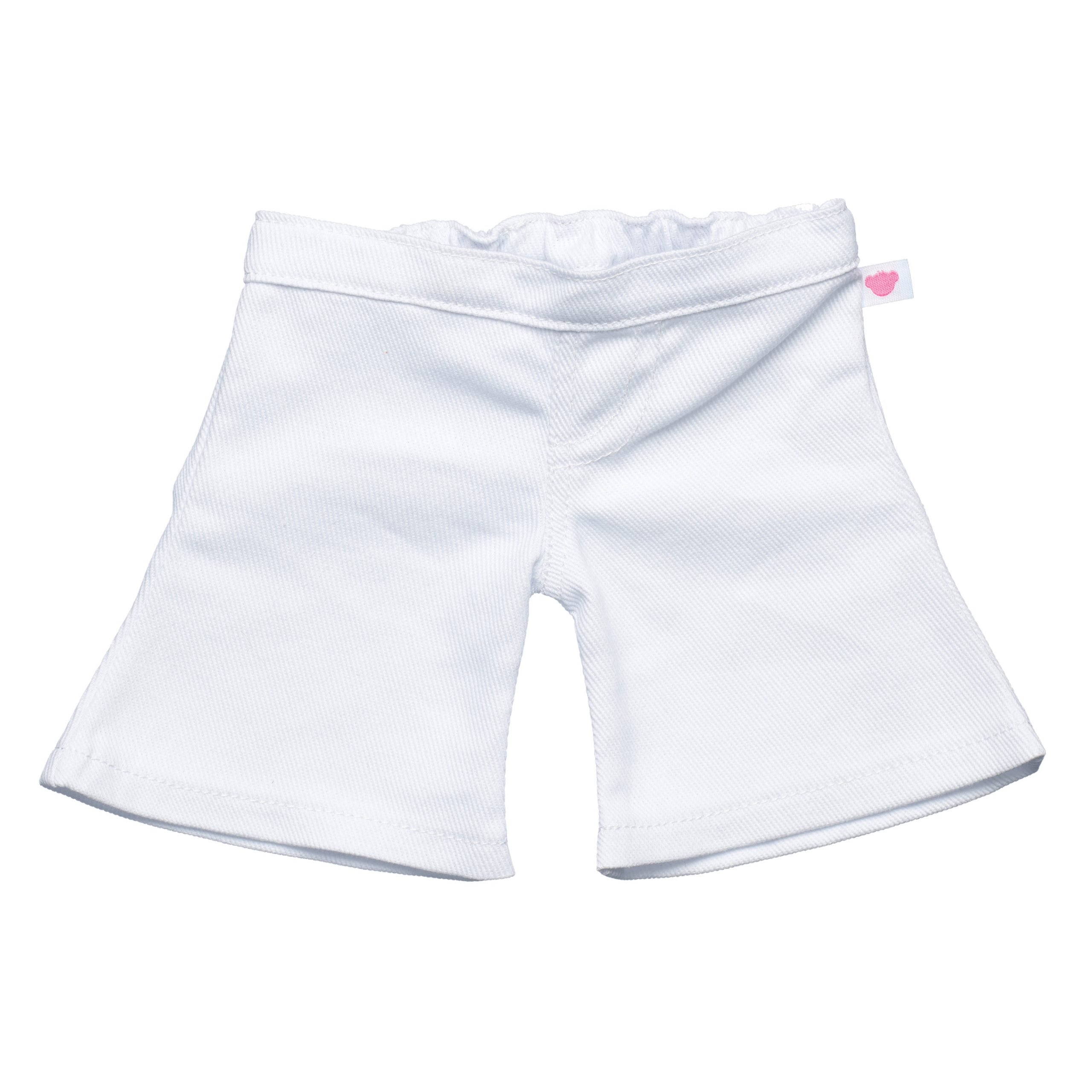 BUILD-A-BEAR Vaatteet trumpettifarkut, valkoinen