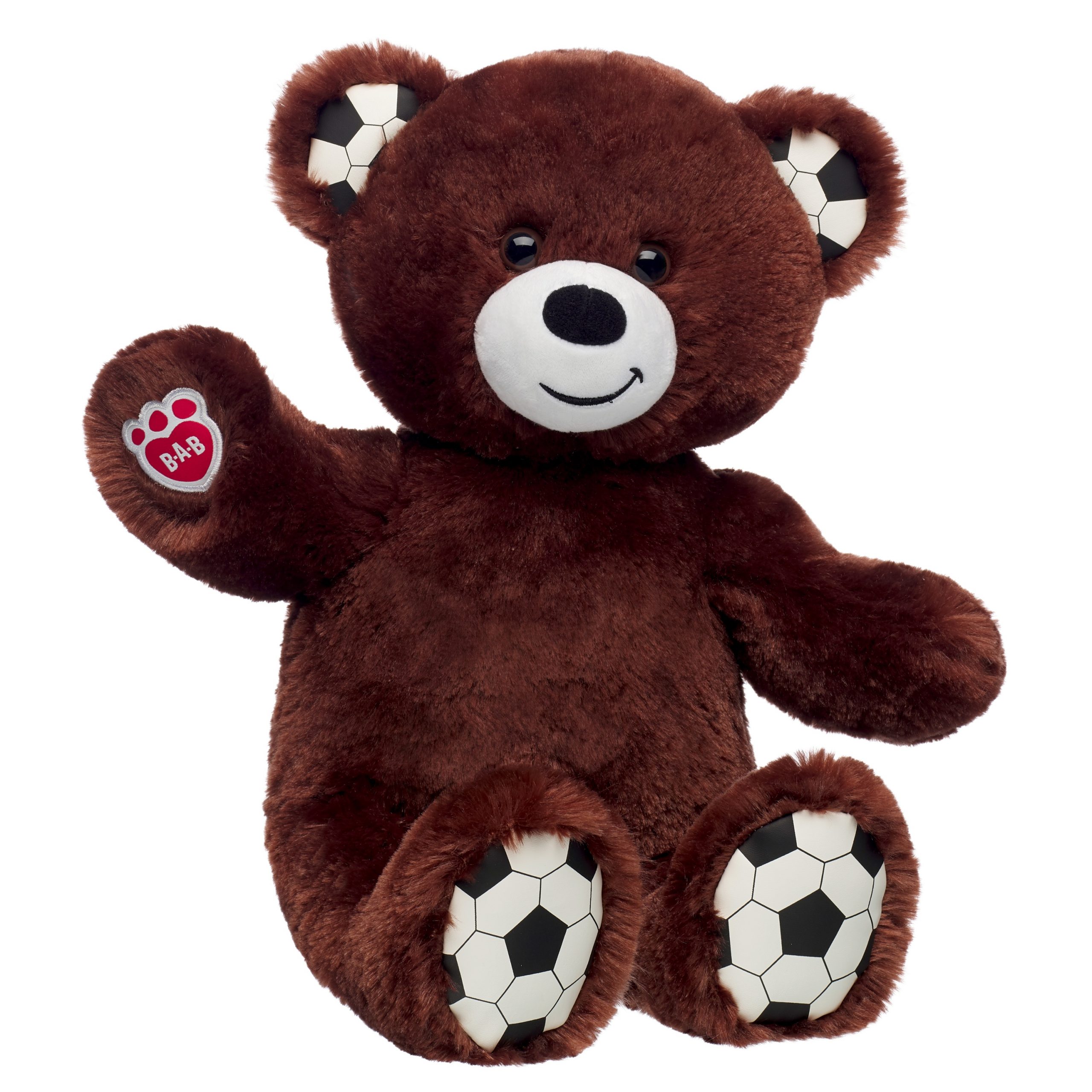 BUILD-A-BEAR Pehmolelu jalkapallonalle