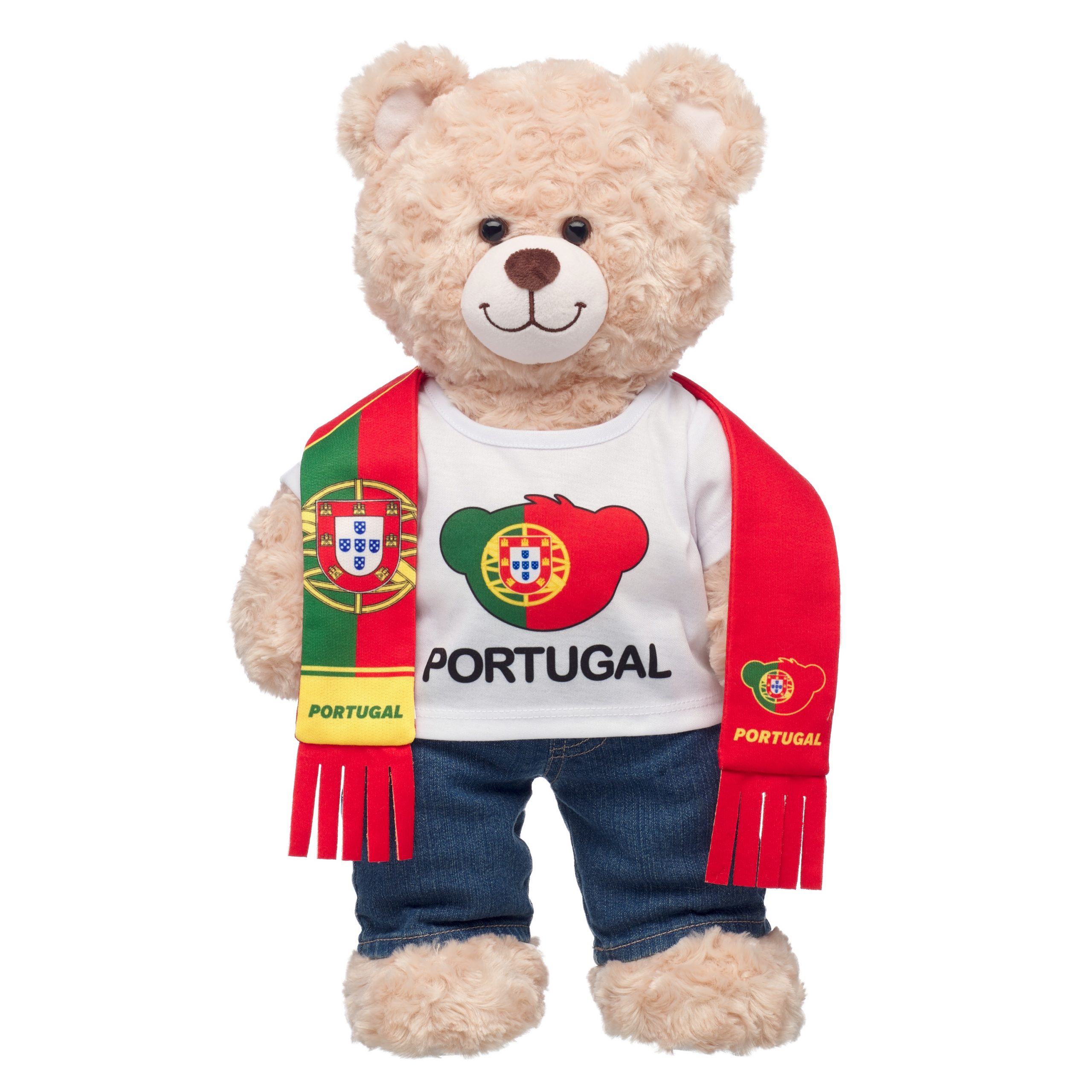 BUILD-A-BEAR Vaatteet t-paita ja huivi Portugali - Image 2