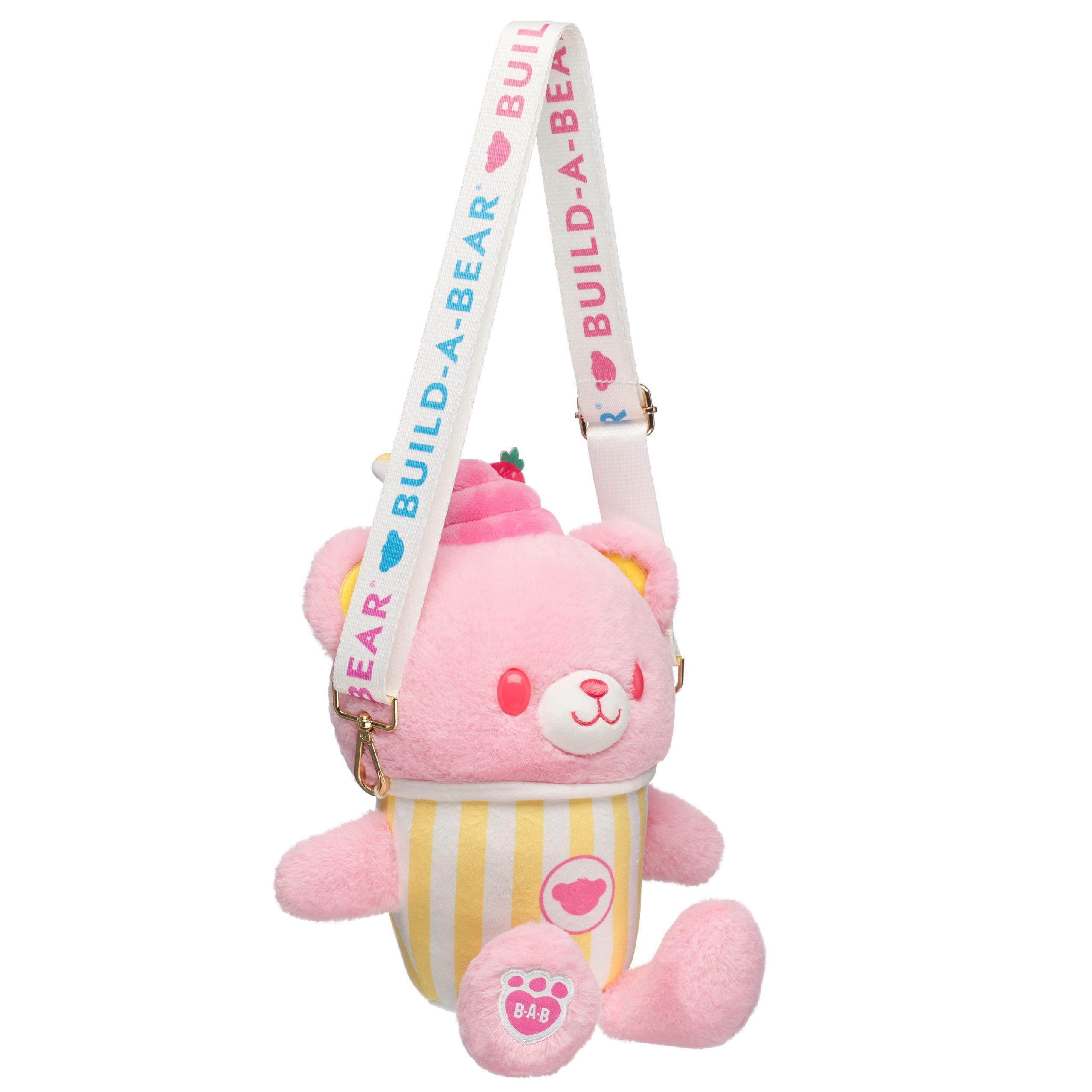 BUILD-A-BEAR Pehmolelu mansikkalimonadi - Image 3