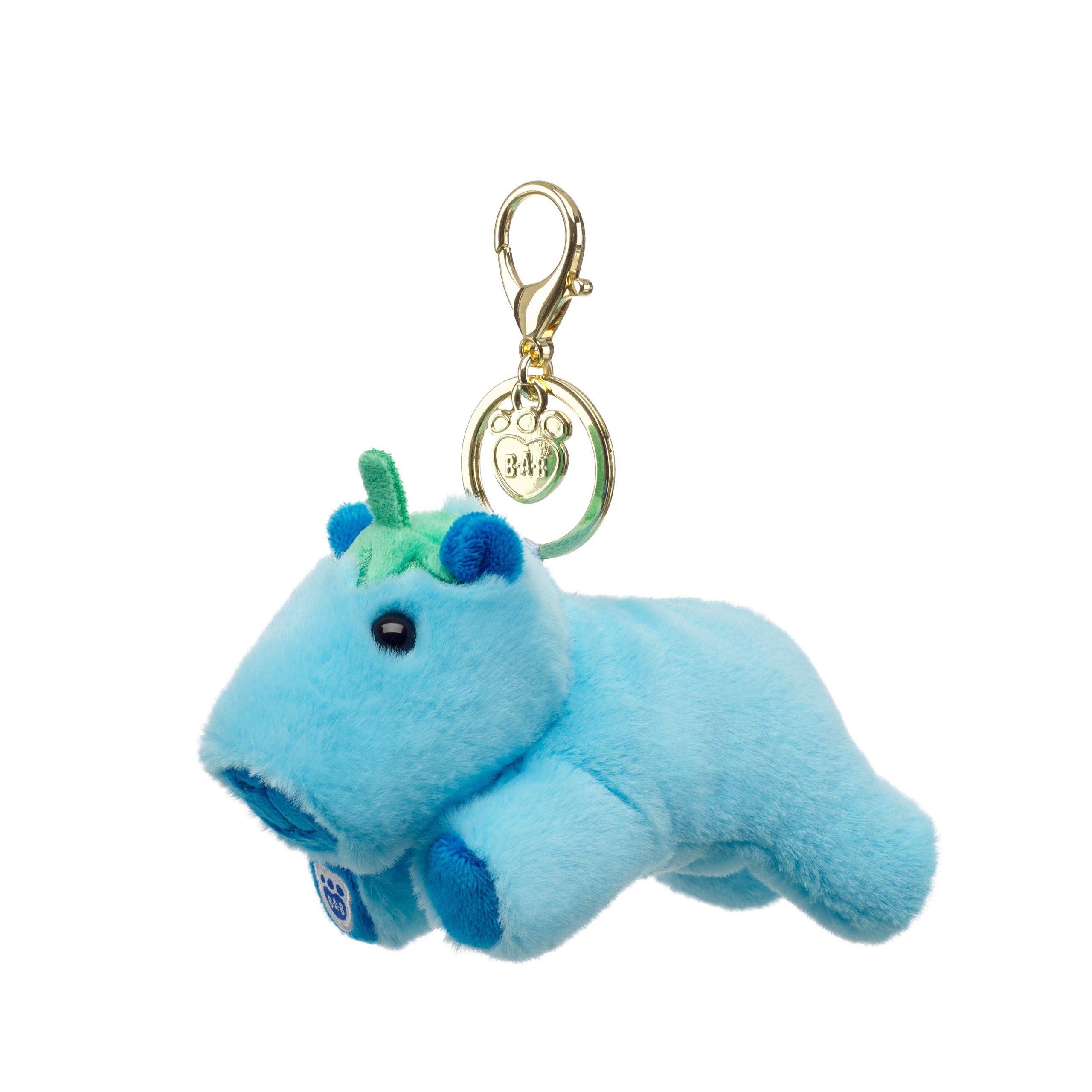 BUILD-A-BEAR blueberry capy bag plush charm