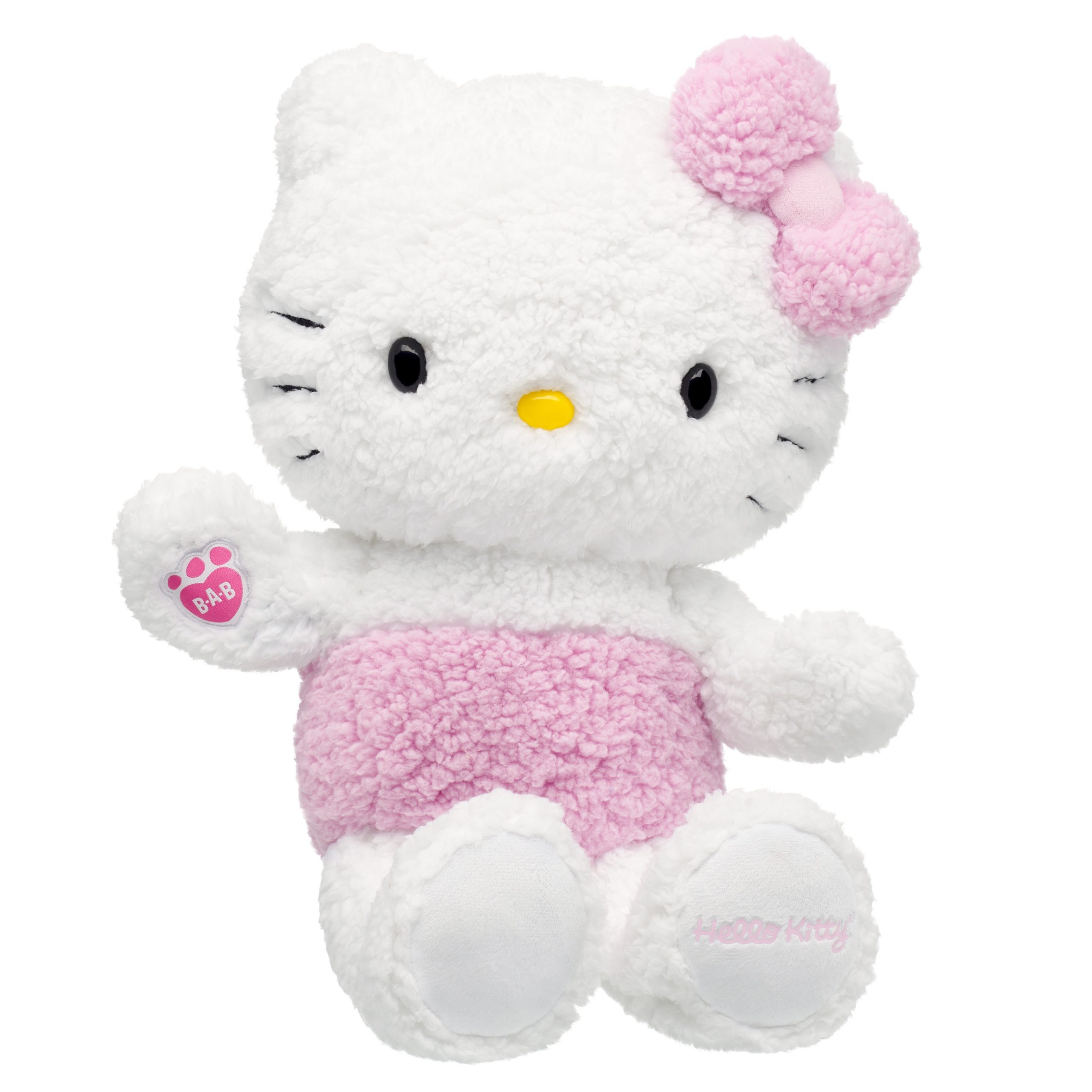 BUILD-A-BEAR HELLO KITTY Pehmolelu Pink Bow